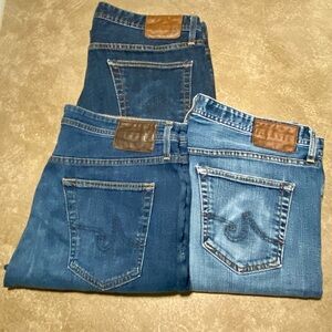 Mens AG Adriano Goldschmied Jeans 36/30 Graduate Matchbox Everett Lot